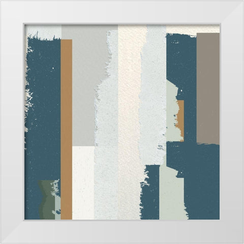 Close to the Edge I White Modern Wood Framed Art Print by Jill, Susan