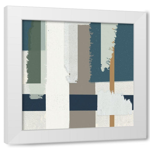 Close to the Edge II White Modern Wood Framed Art Print by Jill, Susan
