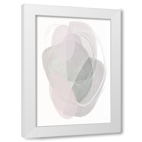 River Jewels II White Modern Wood Framed Art Print by Jill, Susan