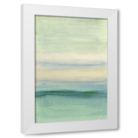 Campania I White Modern Wood Framed Art Print by Jill, Susan