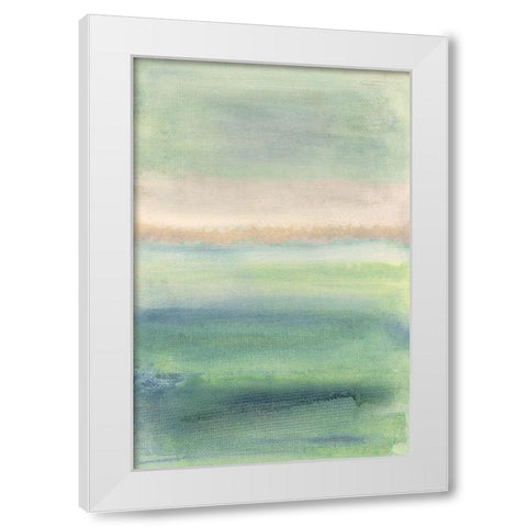 Campania II White Modern Wood Framed Art Print by Jill, Susan