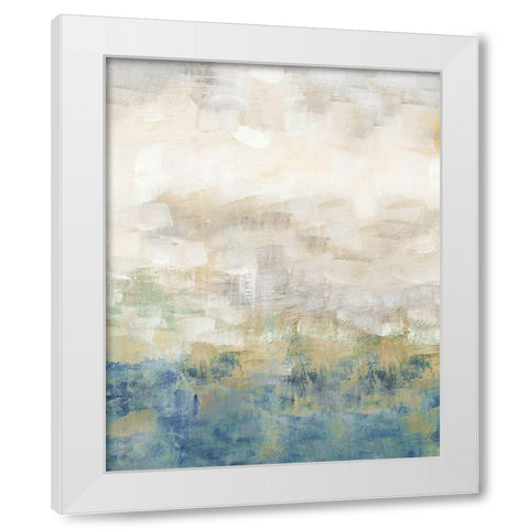 Color Block Meadow II White Modern Wood Framed Art Print by Nan