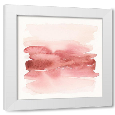 Pinkish I White Modern Wood Framed Art Print by Brockmon, Kristen