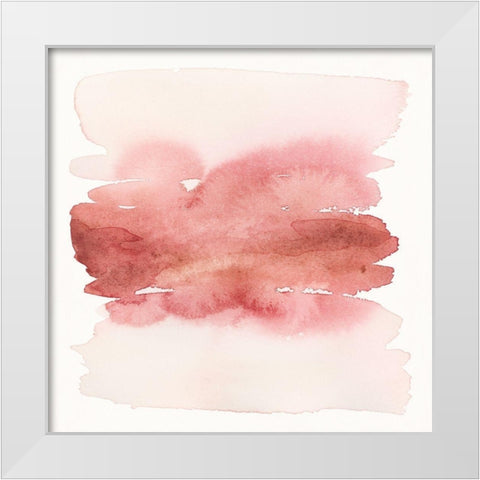 Pinkish II White Modern Wood Framed Art Print by Brockmon, Kristen