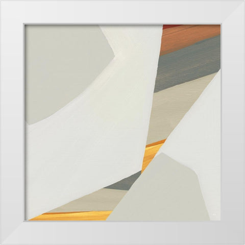 Desert Shadows I White Modern Wood Framed Art Print by Jill, Susan