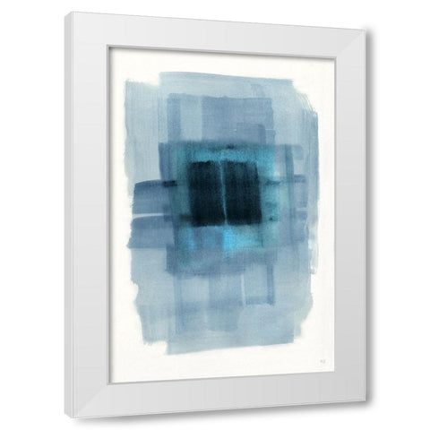 Sky II White Modern Wood Framed Art Print by Jill, Susan