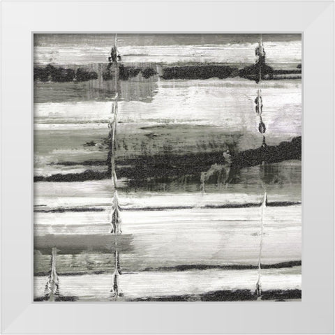 Morning Path II White Modern Wood Framed Art Print by Jill, Susan