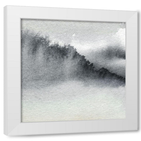 Summer Storm II White Modern Wood Framed Art Print by Robinson, Carol