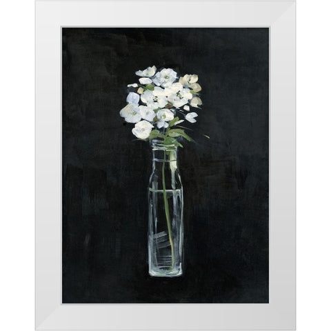 Sophisticated Farm Floral White Modern Wood Framed Art Print by Swatland, Sally