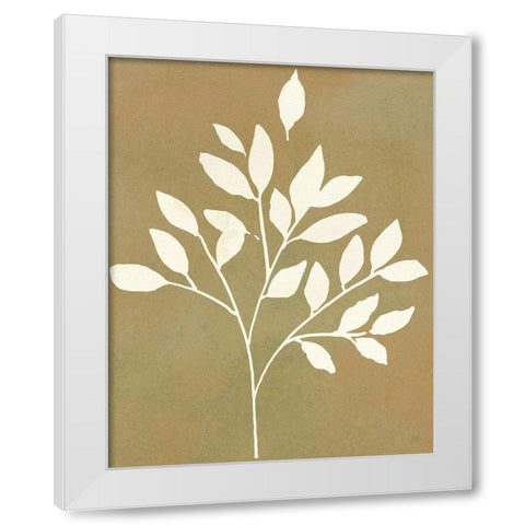 Honey Botanical I White Modern Wood Framed Art Print by Jill, Susan