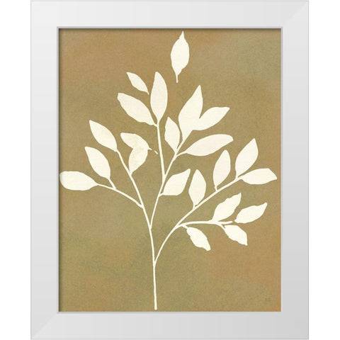 Honey Botanical I White Modern Wood Framed Art Print by Jill, Susan