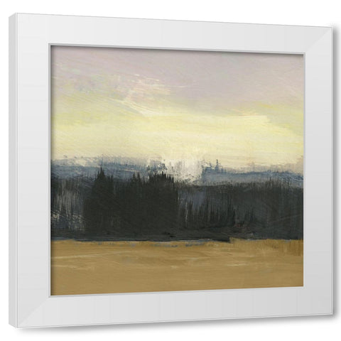 Mountain Frost II White Modern Wood Framed Art Print by Jill, Susan