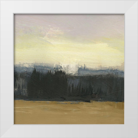 Mountain Frost II White Modern Wood Framed Art Print by Jill, Susan