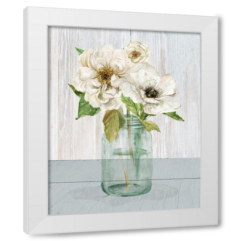 Sunny Day Revisited II White Modern Wood Framed Art Print by Robinson, Carol