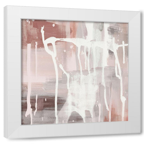 Pink Sky at Night I White Modern Wood Framed Art Print by Jill, Susan