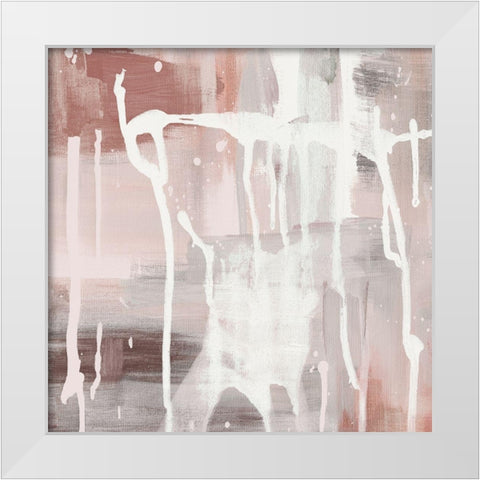 Pink Sky at Night I White Modern Wood Framed Art Print by Jill, Susan