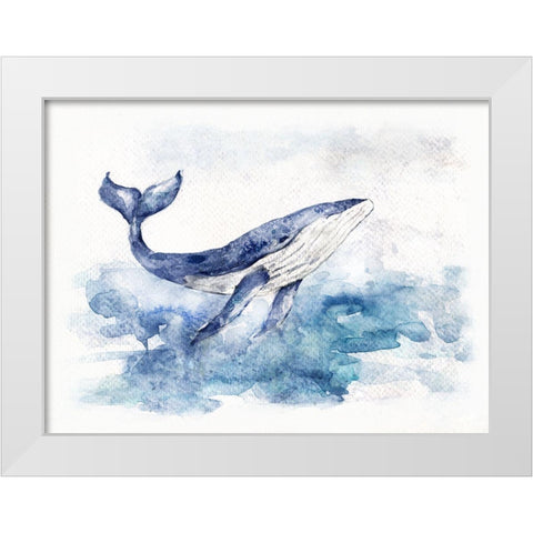 Beautiful Breach White Modern Wood Framed Art Print by Swatland, Sally
