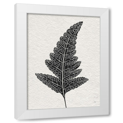 Forest Fern I White Modern Wood Framed Art Print by Jill, Susan