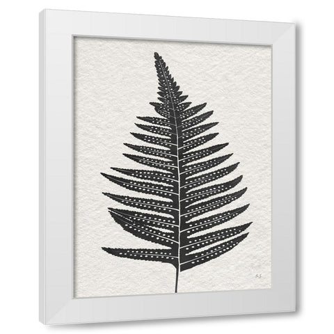 Forest Fern IV White Modern Wood Framed Art Print by Jill, Susan