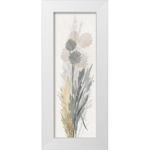 Cattail Road I White Modern Wood Framed Art Print by Jill, Susan
