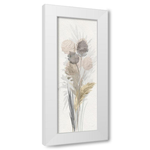 Cattail Road II White Modern Wood Framed Art Print by Jill, Susan