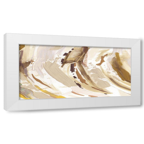 Desert Path White Modern Wood Framed Art Print by Jill, Susan