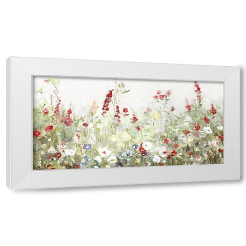 Sweet Spring White Modern Wood Framed Art Print by Swatland, Sally