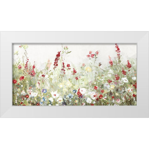 Sweet Spring White Modern Wood Framed Art Print by Swatland, Sally