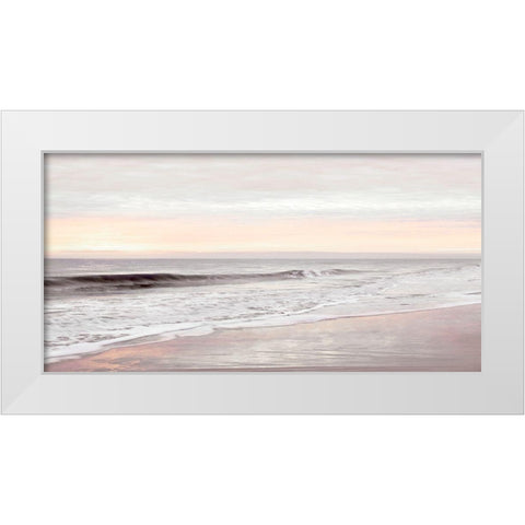 Dawn on the Horizon I White Modern Wood Framed Art Print by Carpentieri, Natalie