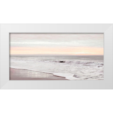 Dawn on the Horizon II White Modern Wood Framed Art Print by Carpentieri, Natalie