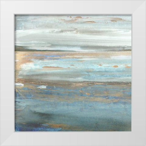 White Roe Morning I White Modern Wood Framed Art Print by Jill, Susan