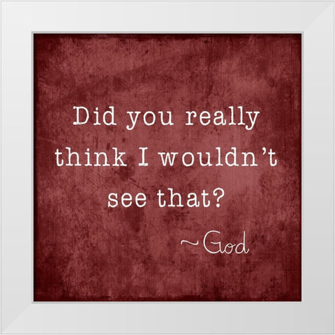 See That White Modern Wood Framed Art Print by Designs, CAD