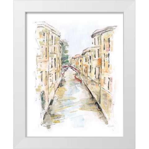 Venice Memories II White Modern Wood Framed Art Print by Swatland, Sally