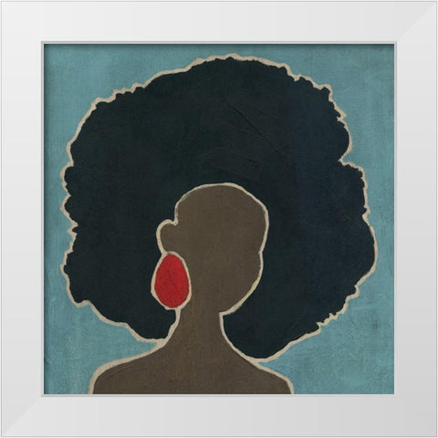 Unity I White Modern Wood Framed Art Print by Robinson, Carol