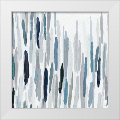 Rhythm and Blues II White Modern Wood Framed Art Print by Jill, Susan