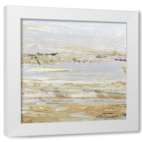 Valley Overlook White Modern Wood Framed Art Print by Jill, Susan