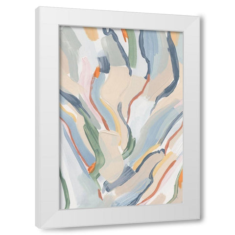 Pour Monsieur White Modern Wood Framed Art Print by Jill, Susan