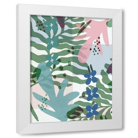 In A Nutshell White Modern Wood Framed Art Print by Jill, Susan