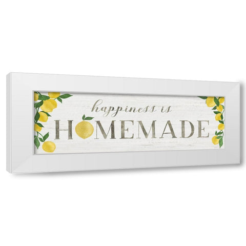 Homemade White Modern Wood Framed Art Print by Carpentieri, Natalie