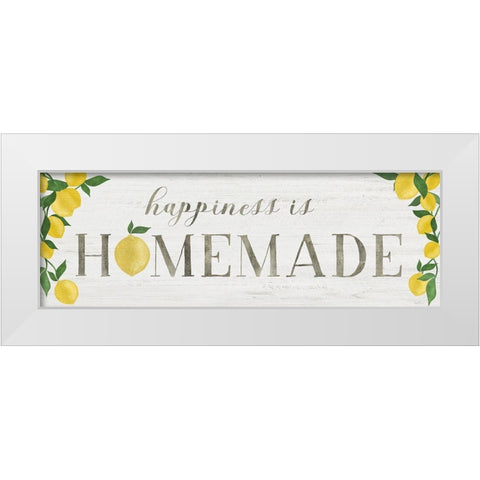 Homemade White Modern Wood Framed Art Print by Carpentieri, Natalie