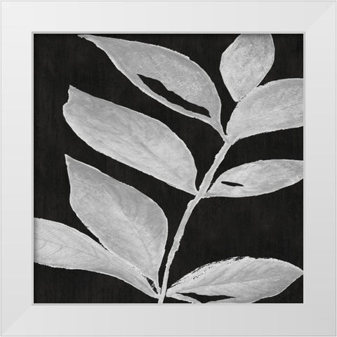 Translucent Silhouette I White Modern Wood Framed Art Print by Tava Studios