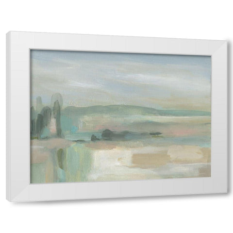 Whispers of Nature White Modern Wood Framed Art Print by Robinson, Carol