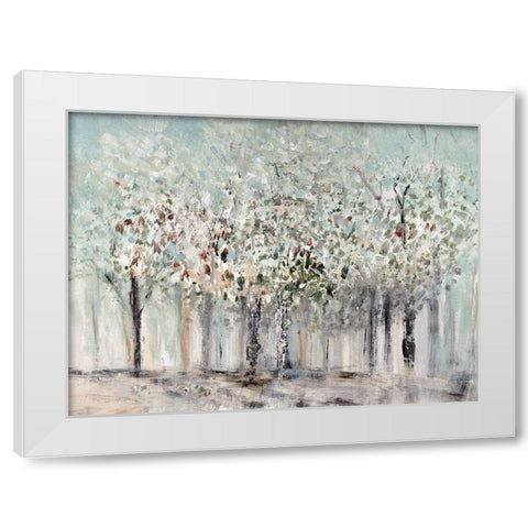 Mornings Soft Light White Modern Wood Framed Art Print by Jill, Susan