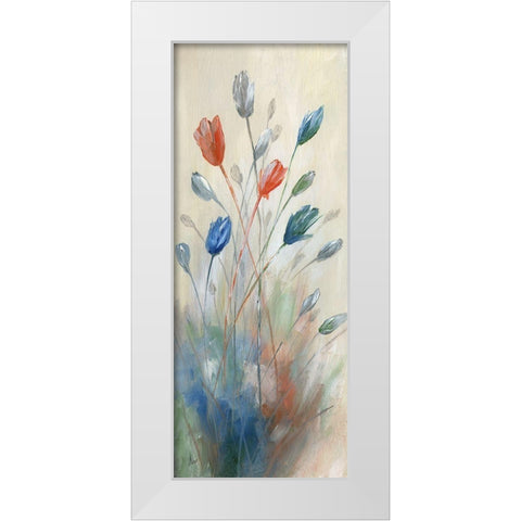Afternoon Aire I White Modern Wood Framed Art Print by Nan