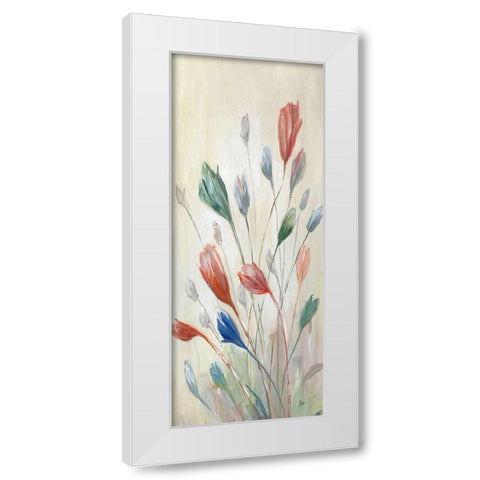 Afternoon Aire II White Modern Wood Framed Art Print by Nan
