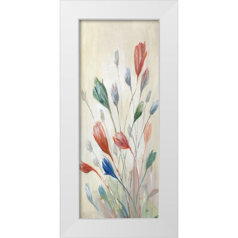 Afternoon Aire II White Modern Wood Framed Art Print by Nan