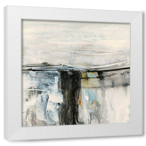 Valley View I White Modern Wood Framed Art Print by Jill, Susan