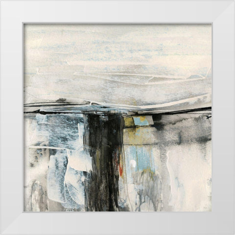 Valley View I White Modern Wood Framed Art Print by Jill, Susan