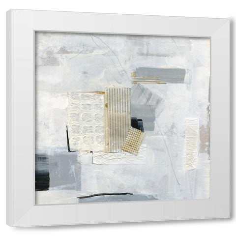 Random Play II White Modern Wood Framed Art Print by Swatland, Sally