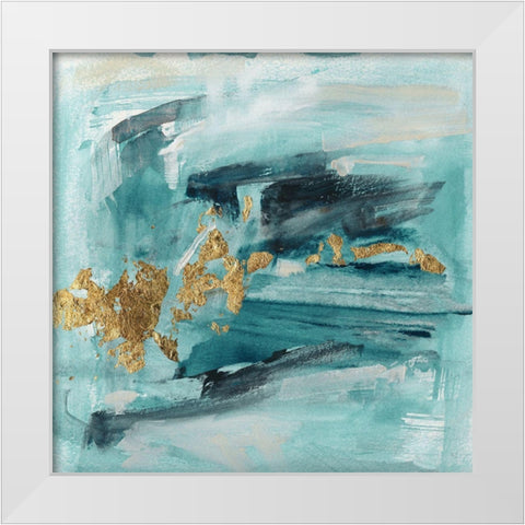 Clear Spring I White Modern Wood Framed Art Print by Jill, Susan